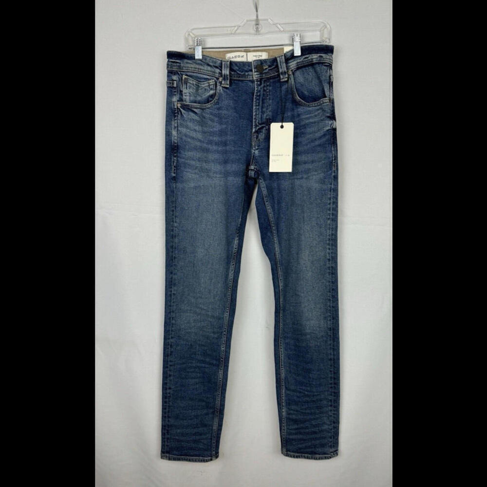Gabba Nico Regular Straight Fit Jeans Dark Wash Blue Size 30 W, 34 L